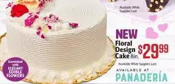 Vallarta Supermarkets Floral Design Cake offer