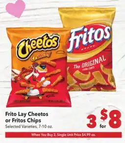 Vallarta Supermarkets Frito Lay Cheetos offer