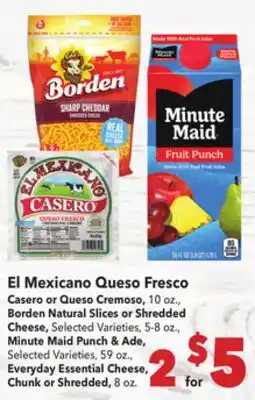 Vallarta Supermarkets El Mexicano Queso Fresco offer