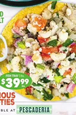 Vallarta Supermarkets FISH TRAY offer