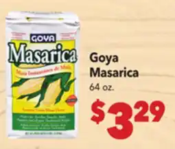 Vallarta Supermarkets Goya Masarica offer