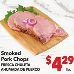 Vallarta Supermarkets Smoked Pork Chops / FRESCA CHULETA AHUMADA DE PUERCO offer