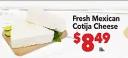 Vallarta Supermarkets Fresh Mexican Cotija Cheese offer