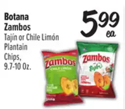El Super Tajín or Chile Limón Plantain Chips offer