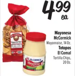 El Super Mayonnaise, 14 Oz., Tortilla Chips, 20 Oz offer