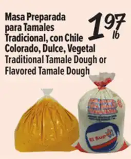 El Super Traditional Tamale Dough or Flavored Tamale Dough offer
