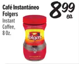 El Super Folgers Instant Coffee offer