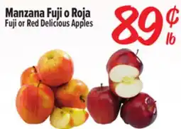 El Super Fuji or Red Delicious Apples offer
