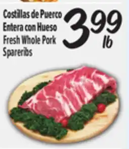 El Super Fresh Whole Pork Spareribs offer