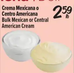 El Super Bulk Mexican or Central American Cream offer