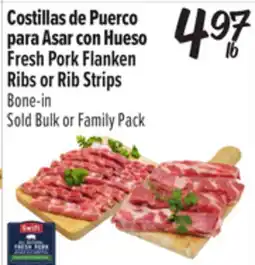 El Super Fresh Pork Flanken Ribs or Rib Strips offer
