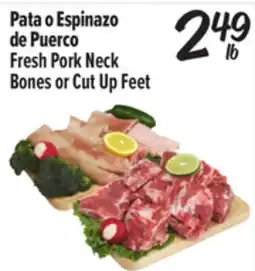 El Super Fresh Pork Neck Bones or Cut Up Feet offer