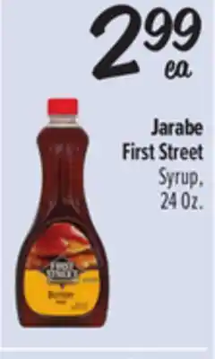 El Super Jarabe First Street Syrup offer