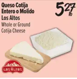 El Super Whole or Ground Cotija Cheese offer