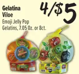 El Super Jelly Pop Gelatins offer