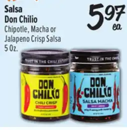 El Super Chipotle, Macha or Jalapeno Crisp Salsa offer