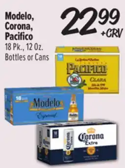 El Super Modelo, Corona, Pacifico offer