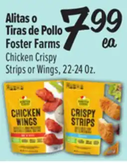El Super Chicken CrispyStrips or Wings offer