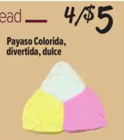 El Super Payaso Colorida, divertida, dulce offer