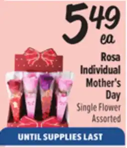 El Super Mother's Day Single Flower offer