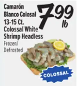 El Super 13-15Ct. Colossal White Shrimp Headless offer