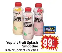 Foodmaxx Yoplait Fruit Splash Smoothie offer