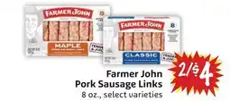 Foodmaxx Farmer John Pork Sausage Links offer