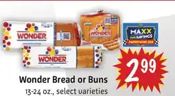 Foodmaxx Wonder Bread or Buns offer