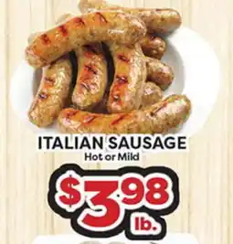 Torres Supermercado ITALIAN SAUSAGE offer