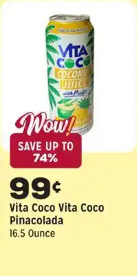 Grocery Outlet Vita Coco Pinacolada offer