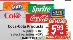 Foodmaxx Coca-Cola Products offer