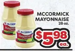 Torres Supermercado MCCORMICK MAYONNAISE offer