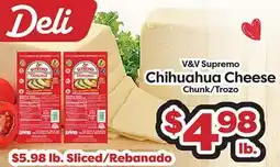 Torres Supermercado V&V Supremo Chihuahua Cheese offer