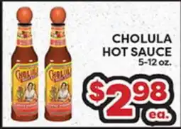 Torres Supermercado CHOLULA HOT SAUCE offer