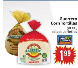 Foodmaxx Guerrero Corn Tortillas offer