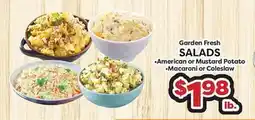 Torres Supermercado Garden Fresh SALADS offer
