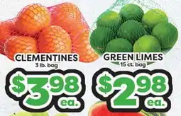 Torres Supermercado CLEMENTINES GREEN LIMES offer
