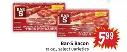 Foodmaxx Bar-S Bacon offer