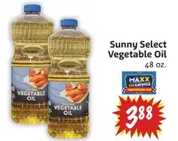 Foodmaxx Sunny Select Vegetable Oil offer