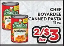 Torres Supermercado CHEF BOYARDEE CANNED PASTA offer