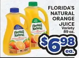 Torres Supermercado FLORIDA'S NATURAL ORANGE JUICE offer