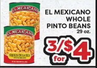 Torres Supermercado EL MEXICANO WHOLE PINTO BEANS offer
