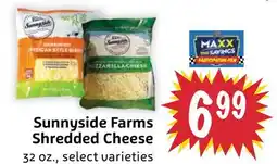 Foodmaxx Sunnyside Farms Shredded Cheese offer