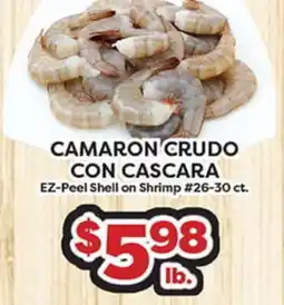 Torres Supermercado CAMARON CRUDO CON CASCARA offer