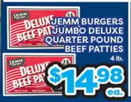 Torres Supermercado JEMM BURGERS offer