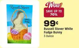 Grocery Outlet White Fudge Bunny offer