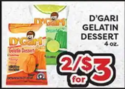Torres Supermercado D'GARI GELATIN DESSERT offer