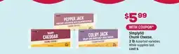 Grocery Outlet SimplyGO Chunk Cheese offer