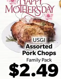Living Fresh Market USGI Assorted Pork Chops offer
