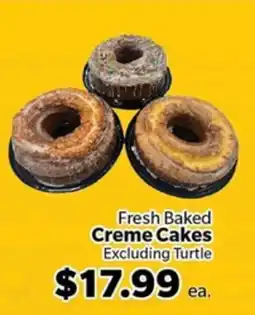 Living Fresh Market Fresh Baked Creme Cakes offer
